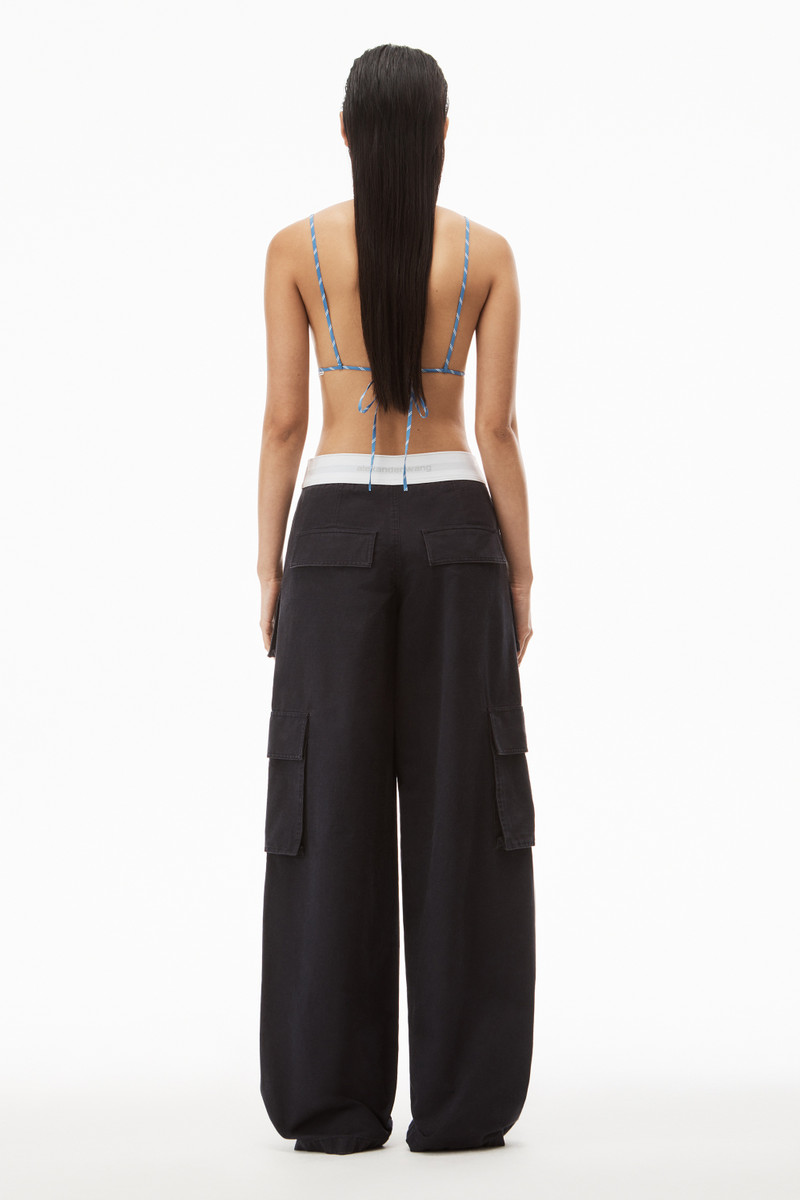 LOGO CARGO PANT IN RIPSTOP COTTON 4