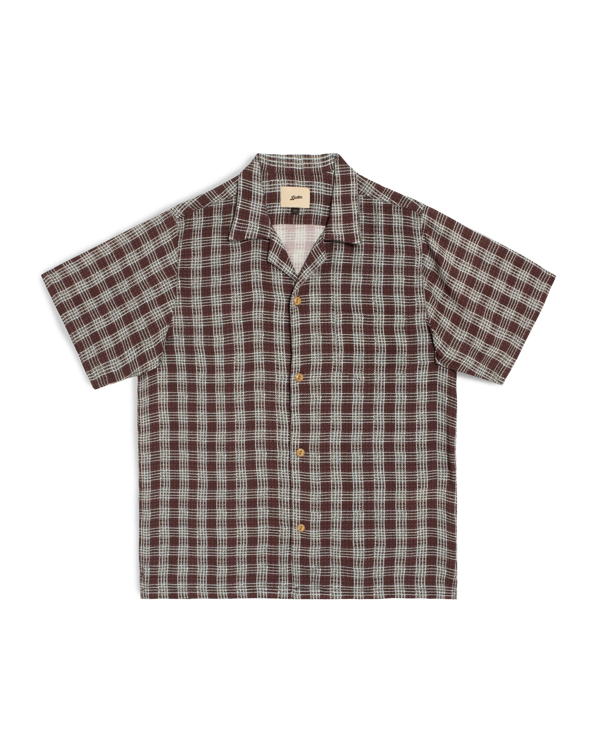 Amethyst Tartan Camp Shirt - 1