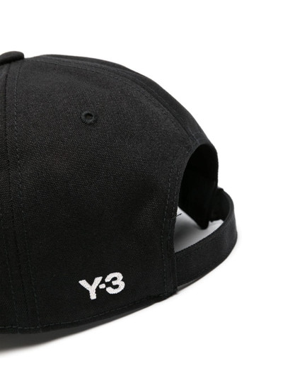 Y-3 Morphed canvas baseball cap outlook