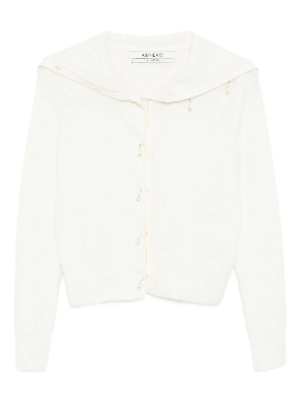 sailor-collar cardigan - 1