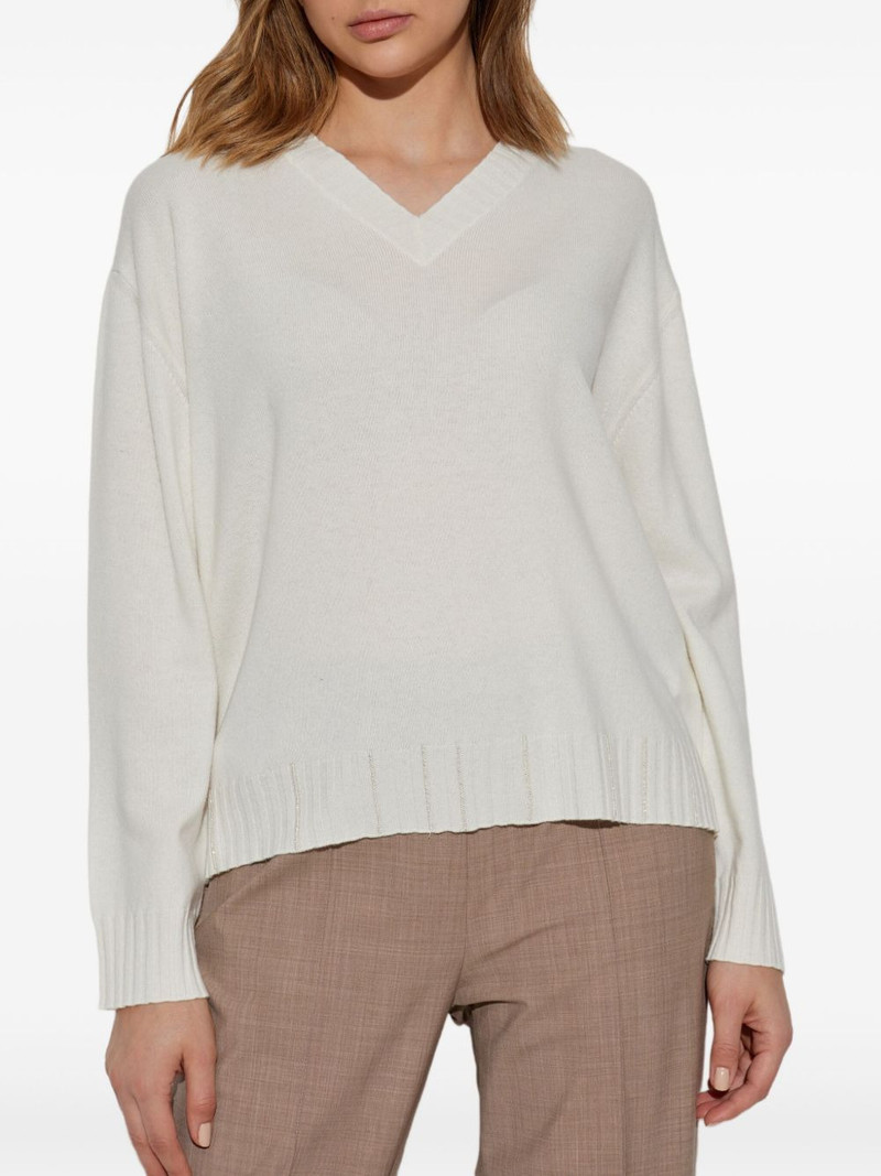 silk-blend jumper 3