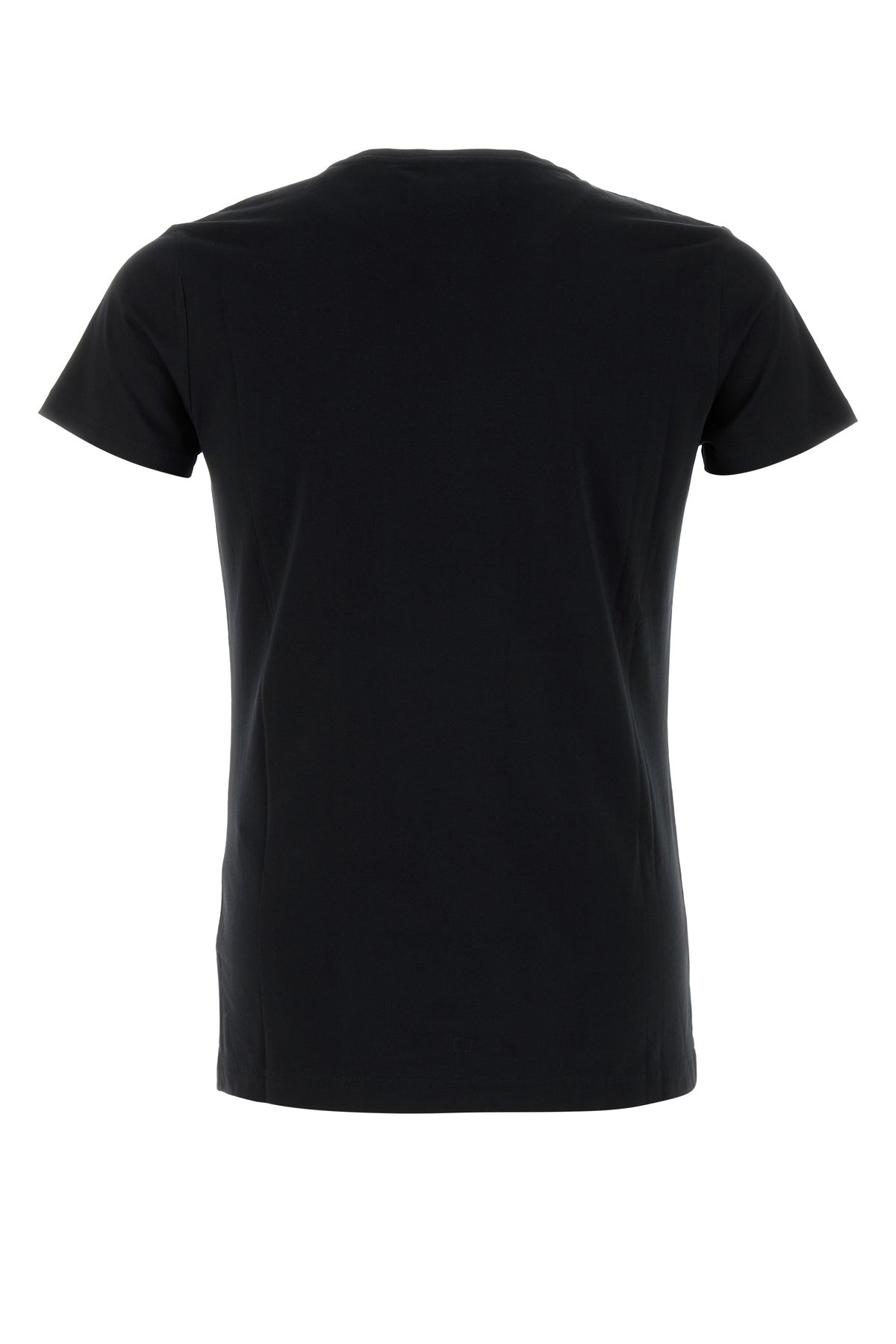 Black cotton t-shirt - 2