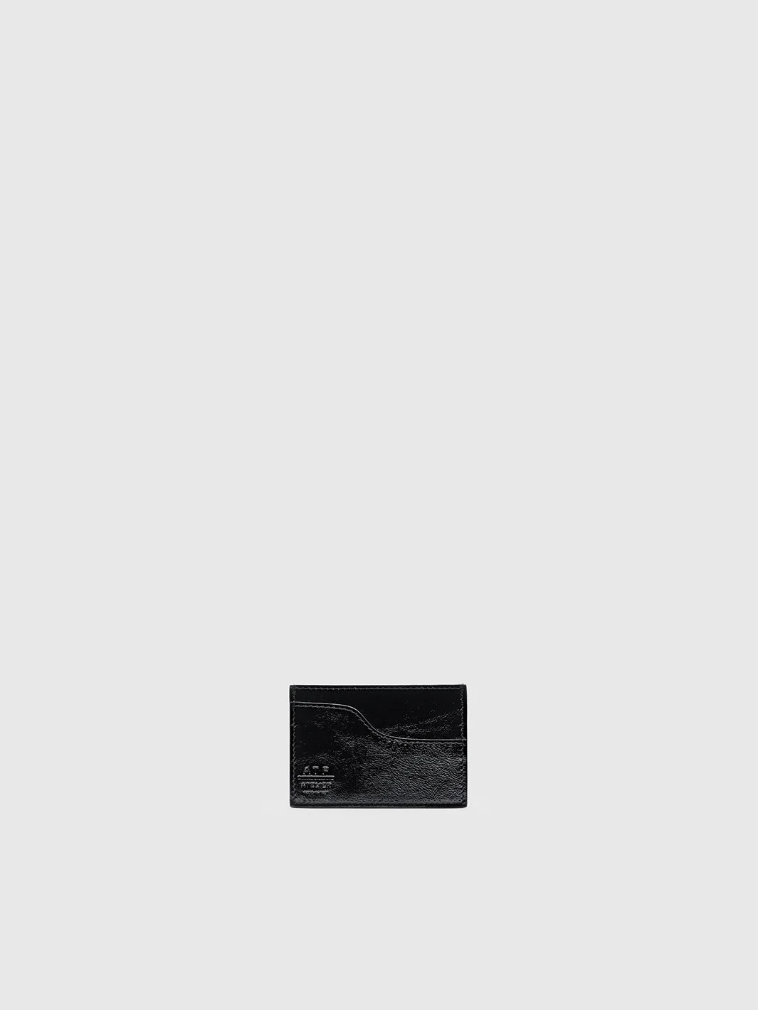 Vinci Black Naplak Leather Card holder - 1