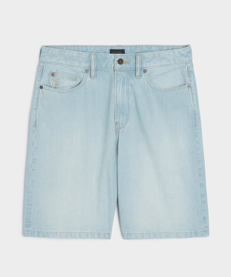 8" Relaxed Denim Short 1