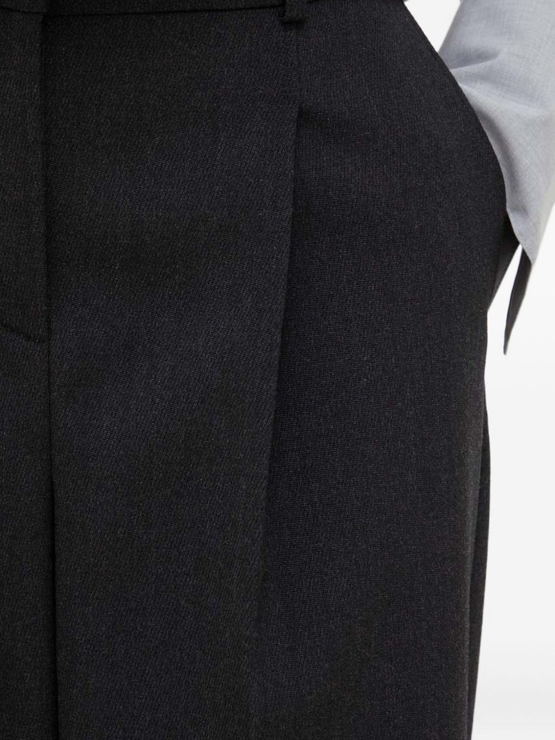 pleated belt-loops trousers 4