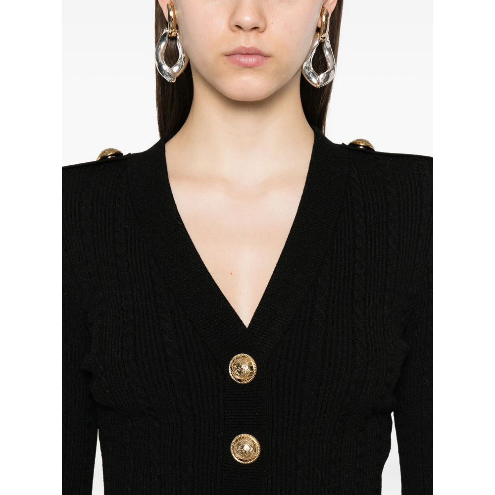Balmain Black Knitwear - Cardigans Women - 4