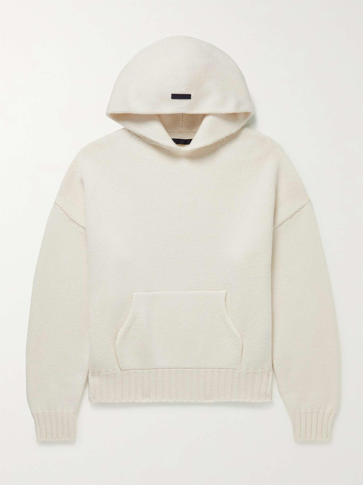 Oversized Wool Hoodie - 1