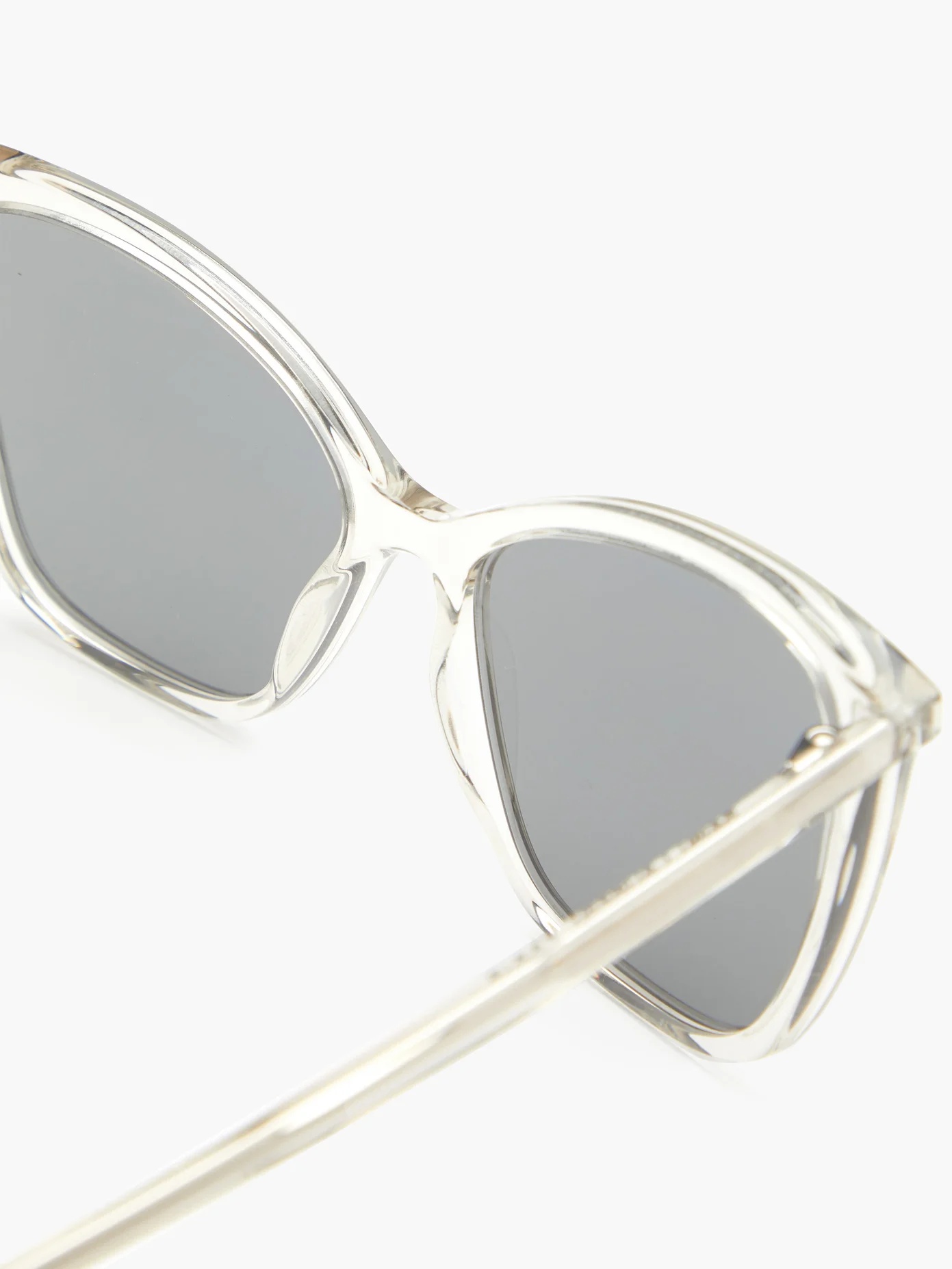 Oversized cat-eye acetate sunglasses - 4