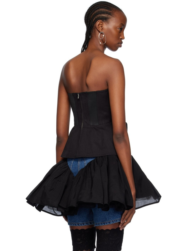 Black Puff Detail Camisole 3