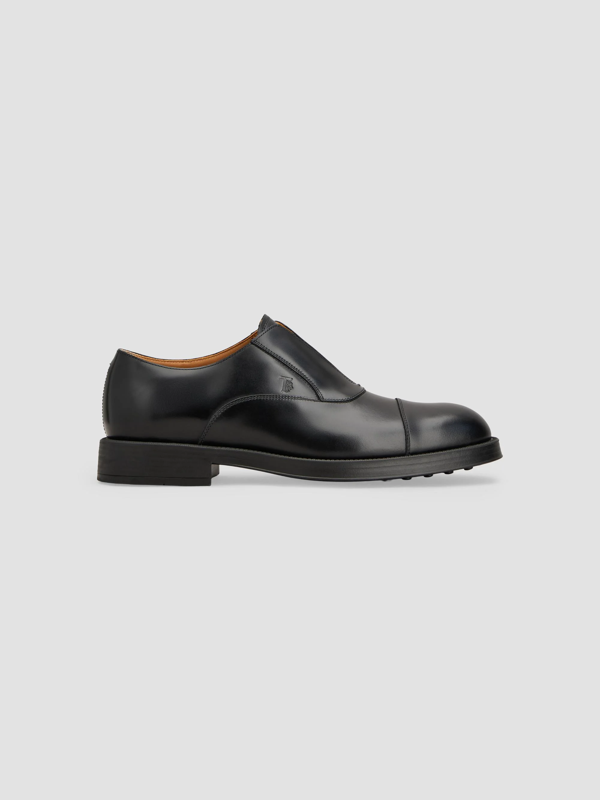 Men's Francesina Leather Derbys - Black - 1