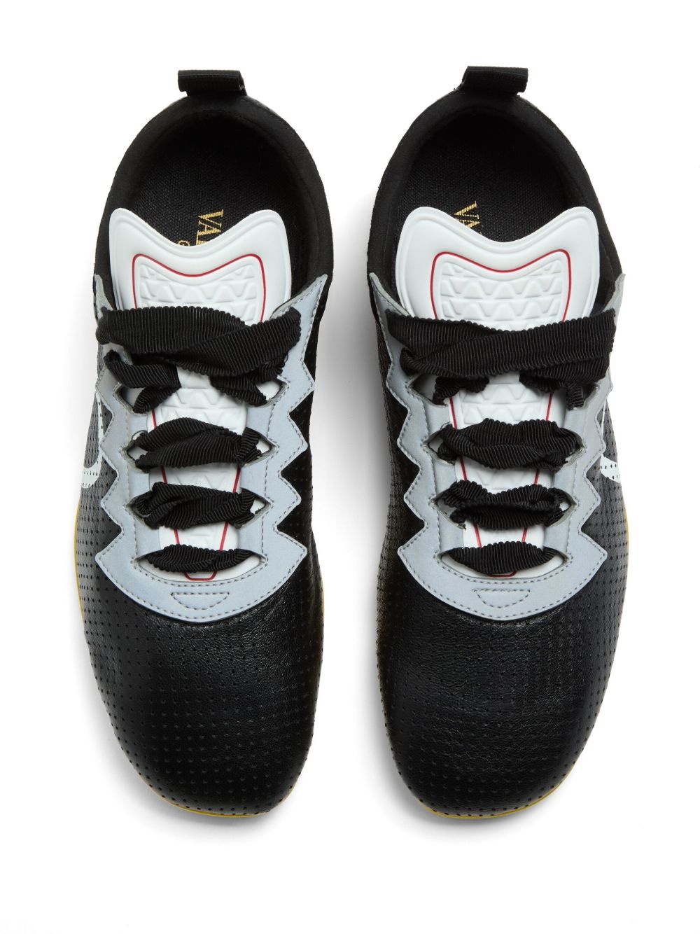 Chromathon perforated leather sneakers - 4