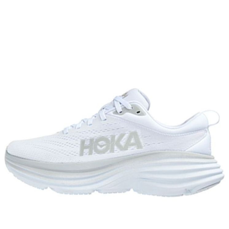 (WMNS)HOKA ONE ONE Bondi 8 'White' 1127952-WWH - 1