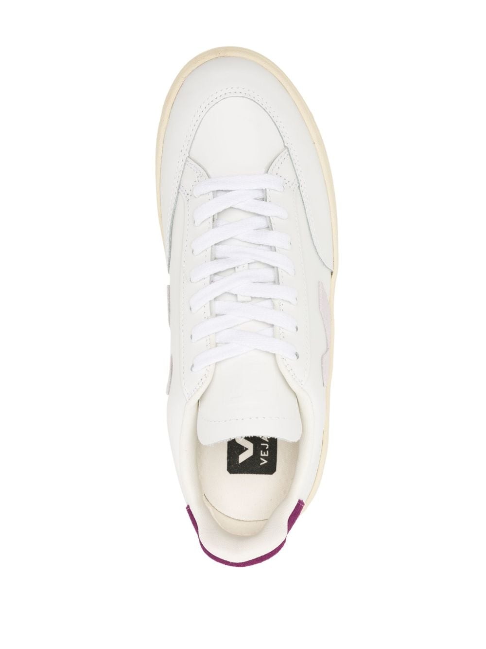 V-12 panelled sneakers - 4