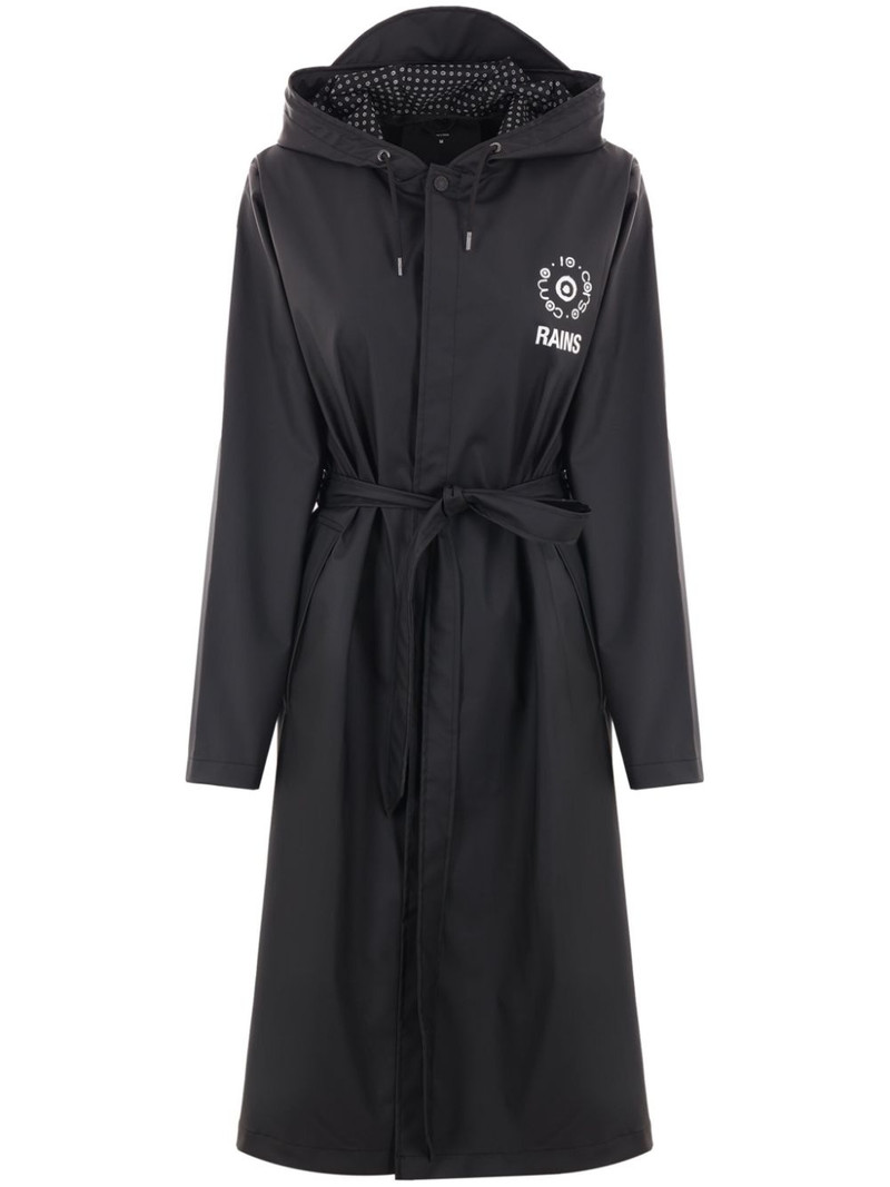 x 10 Corso Como 인쇄 벨트가 달린 비옷 1
