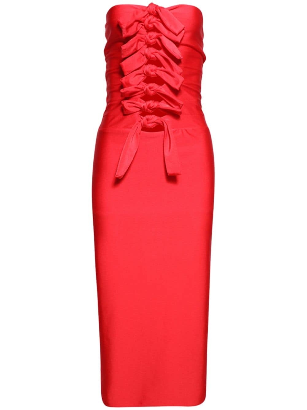 jersey knot dress - 1