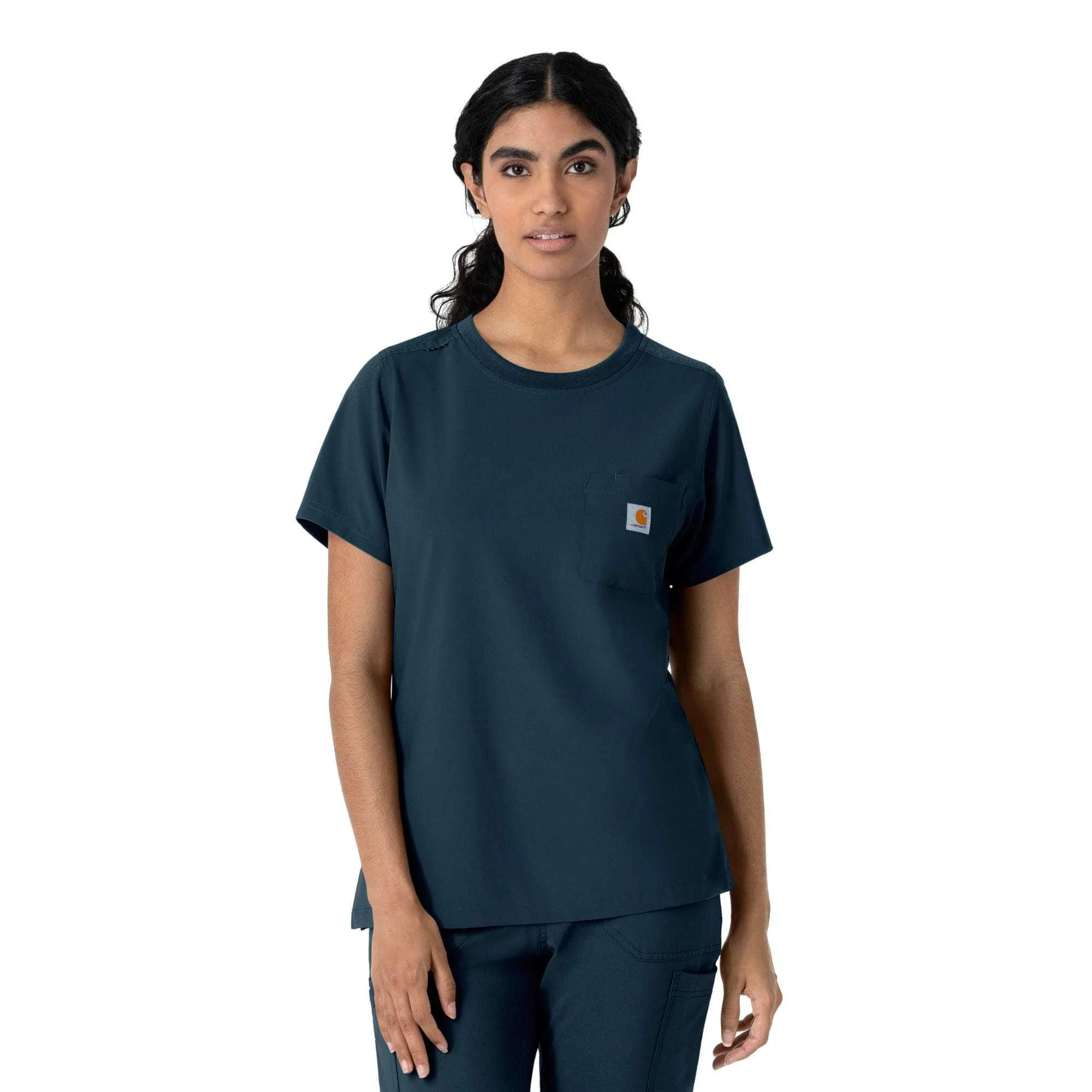 Women's Force Cross-Flex Crew Neck Scrub Top - 1