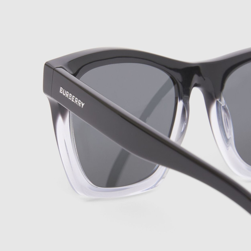Burberry Logo Detail Square Frame Sunglasses outlook