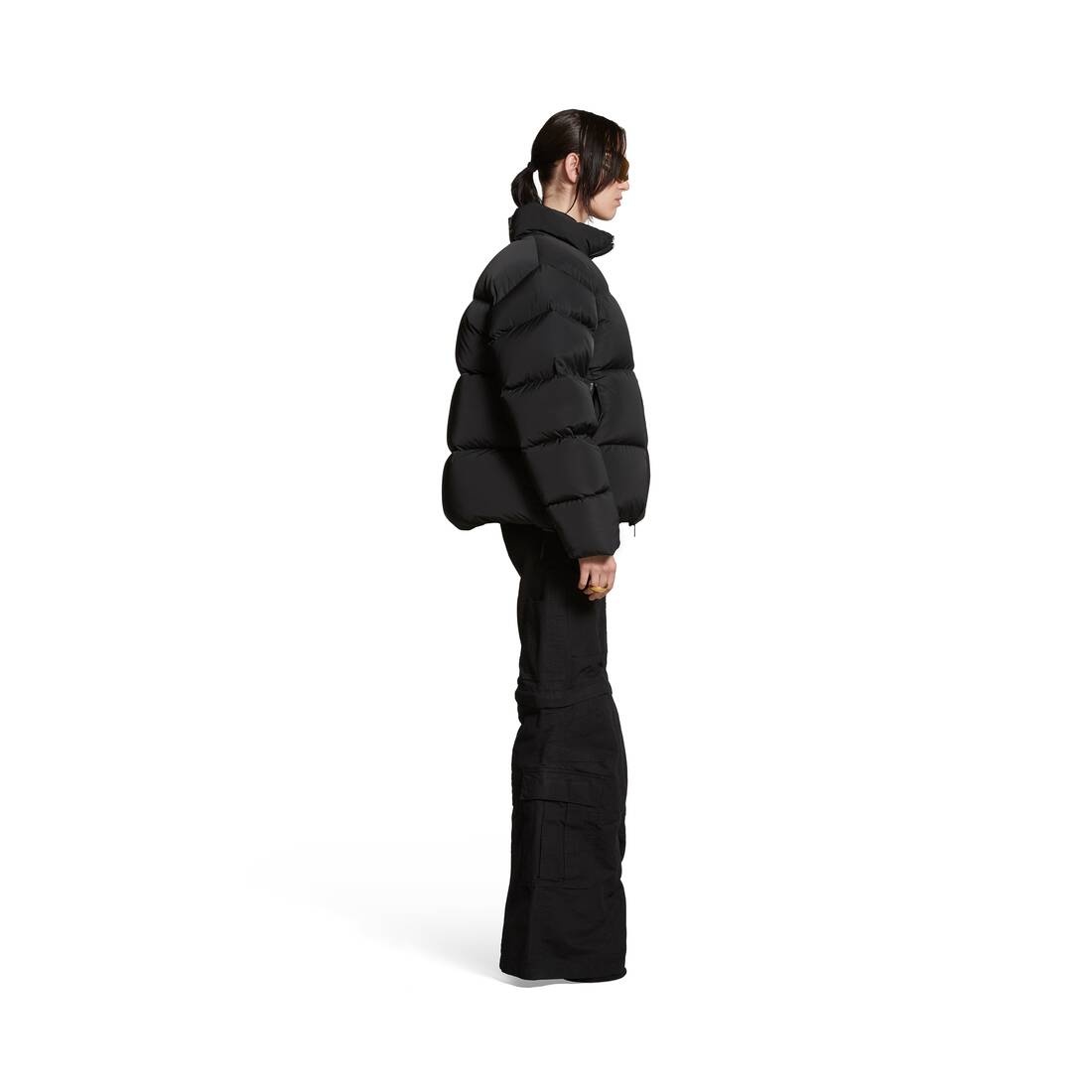 Unity Sports Icon Puffer in Black - 4