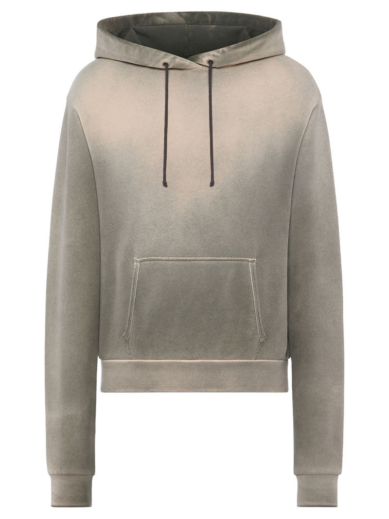 SUN FADED COTTON HOODIE 1