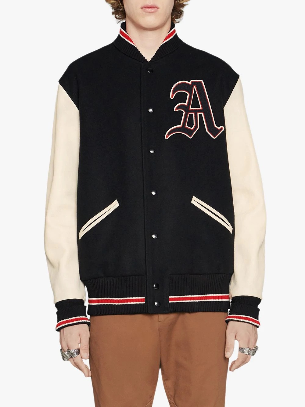 Bomber jacket with patches - 4