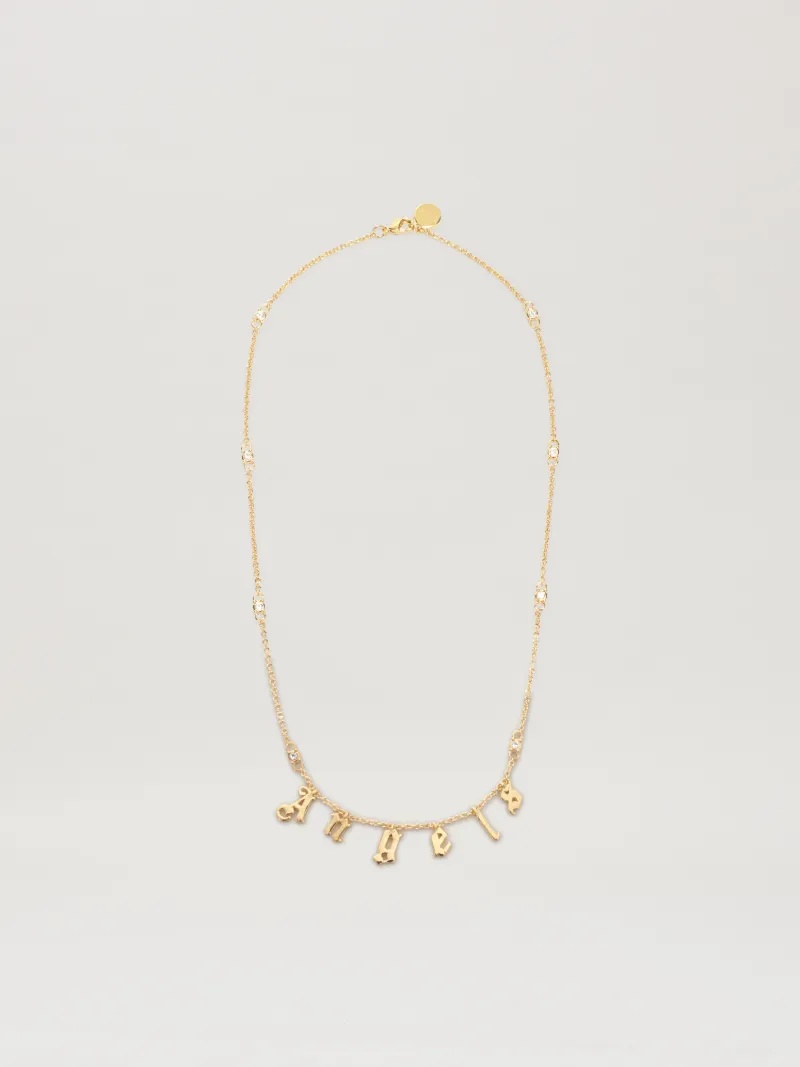 Rhinestone Angels necklace - 2