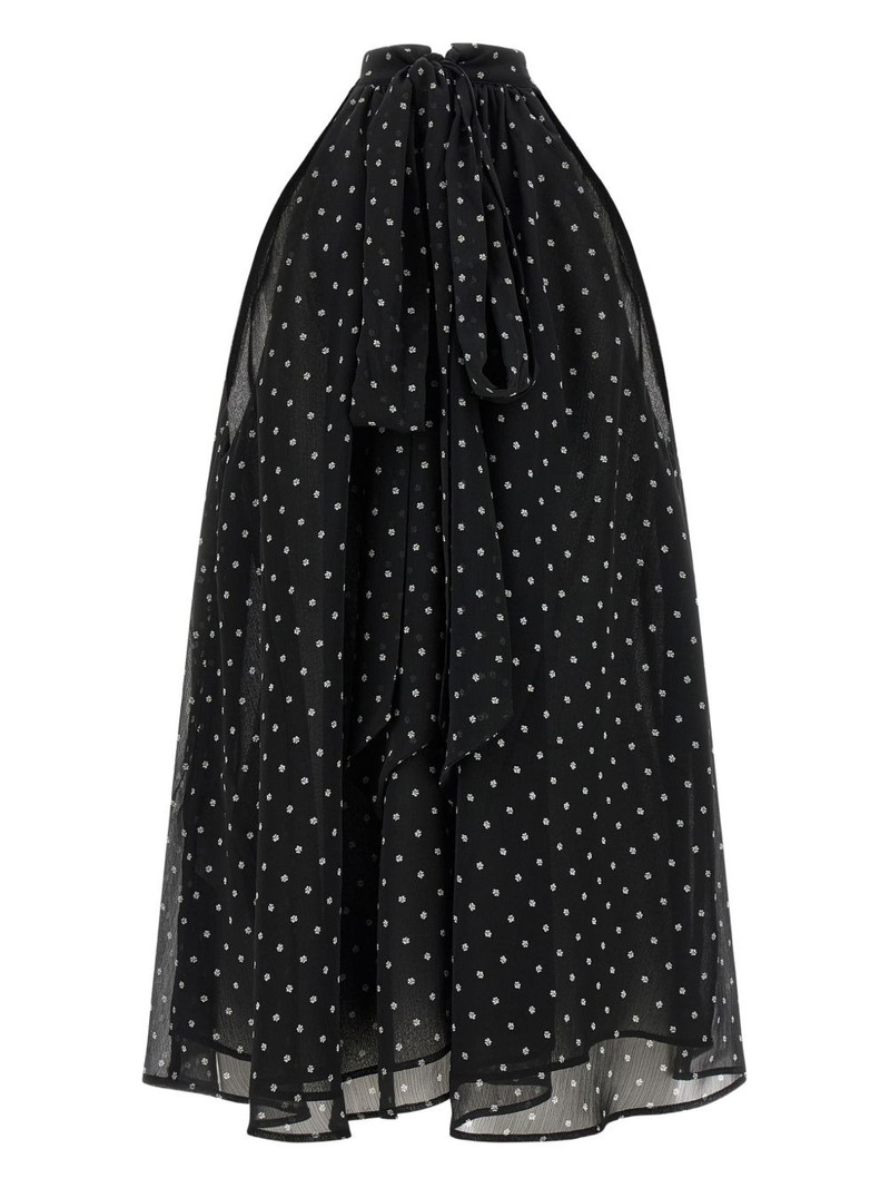 ROTATE halterneck bow top outlook