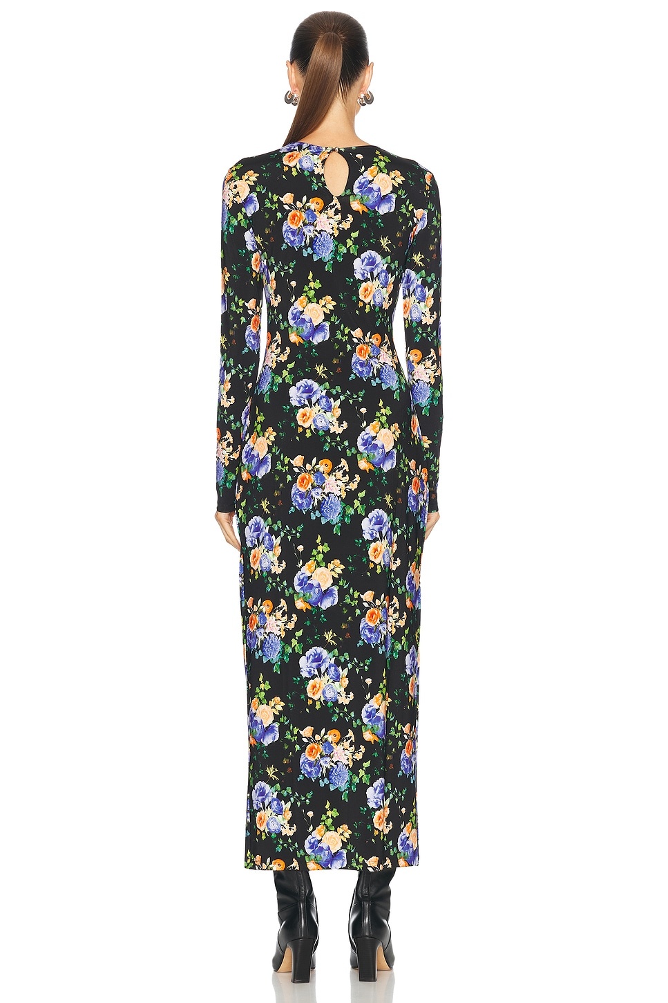 Long Sleeve Maxi Dress - 3