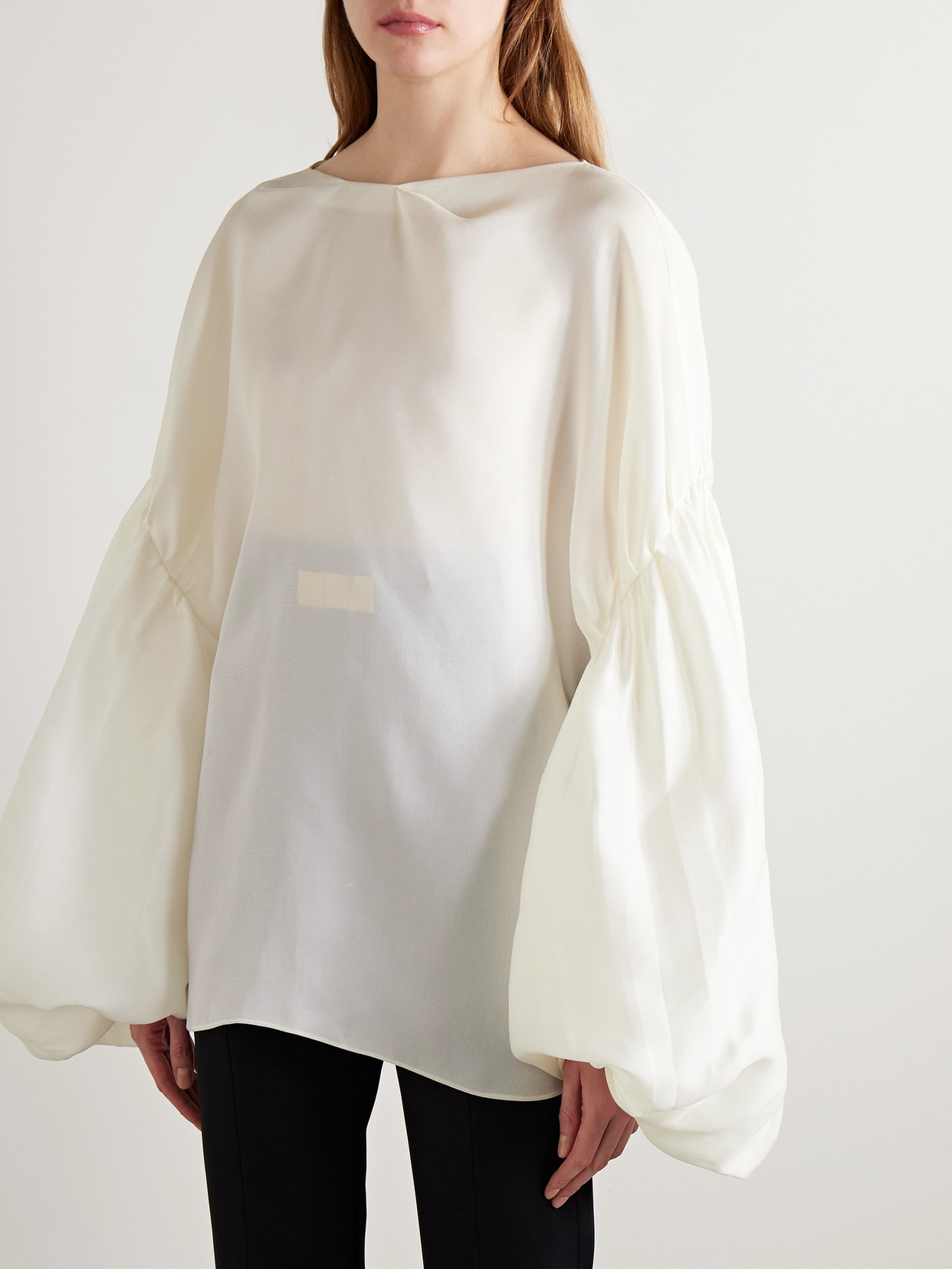 Quico Oversized Silk Blouse - 4