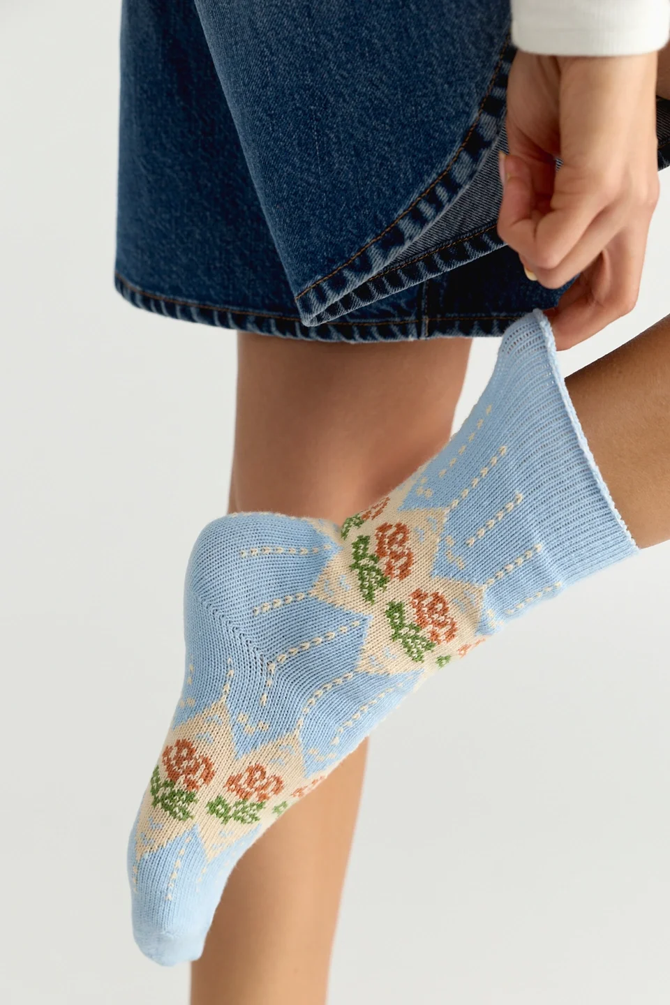 Rosa Trouser Socks - 1