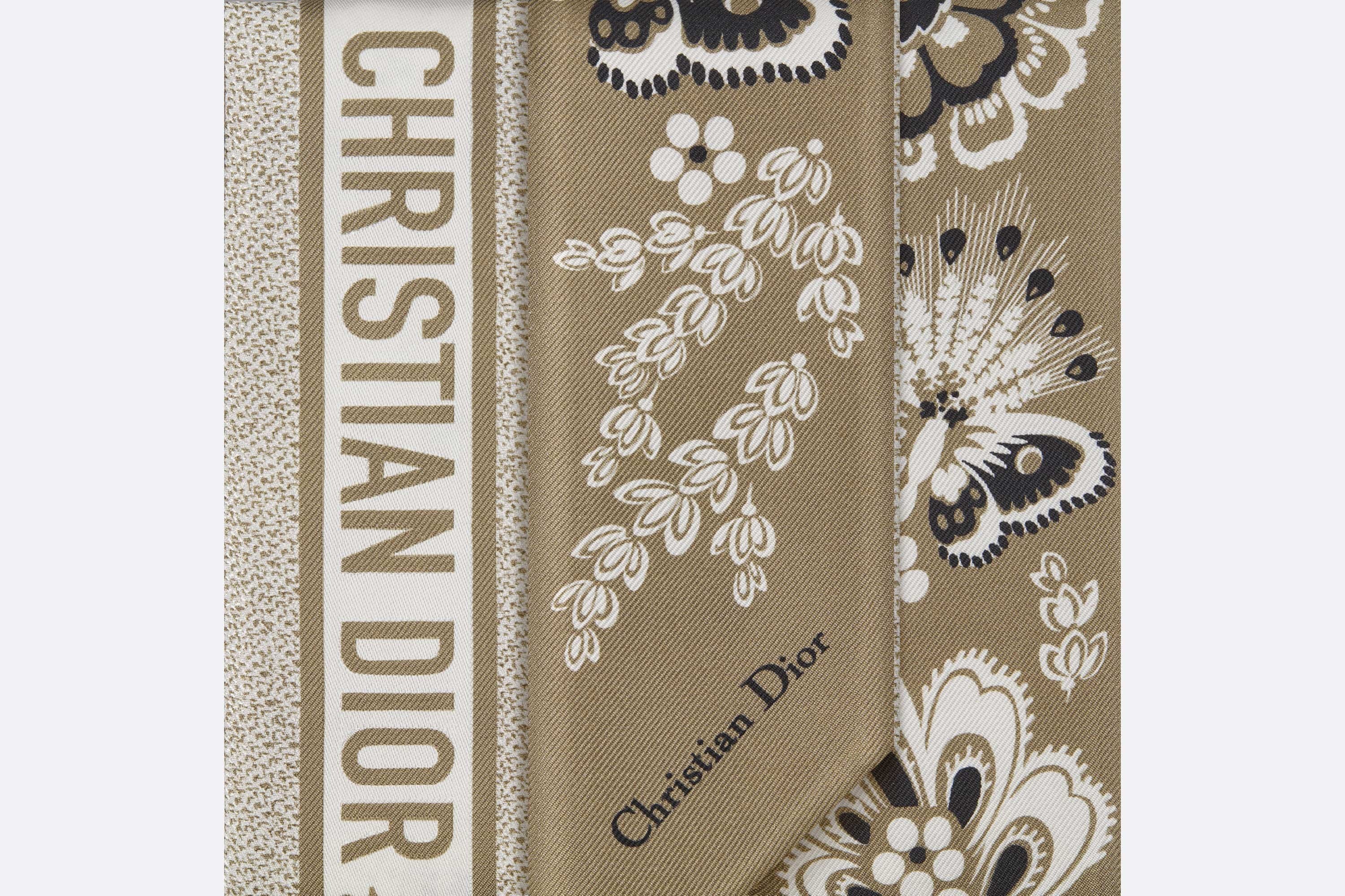 Dior Butterfly Bandana Mitzah Scarf | dior | REVERSIBLE