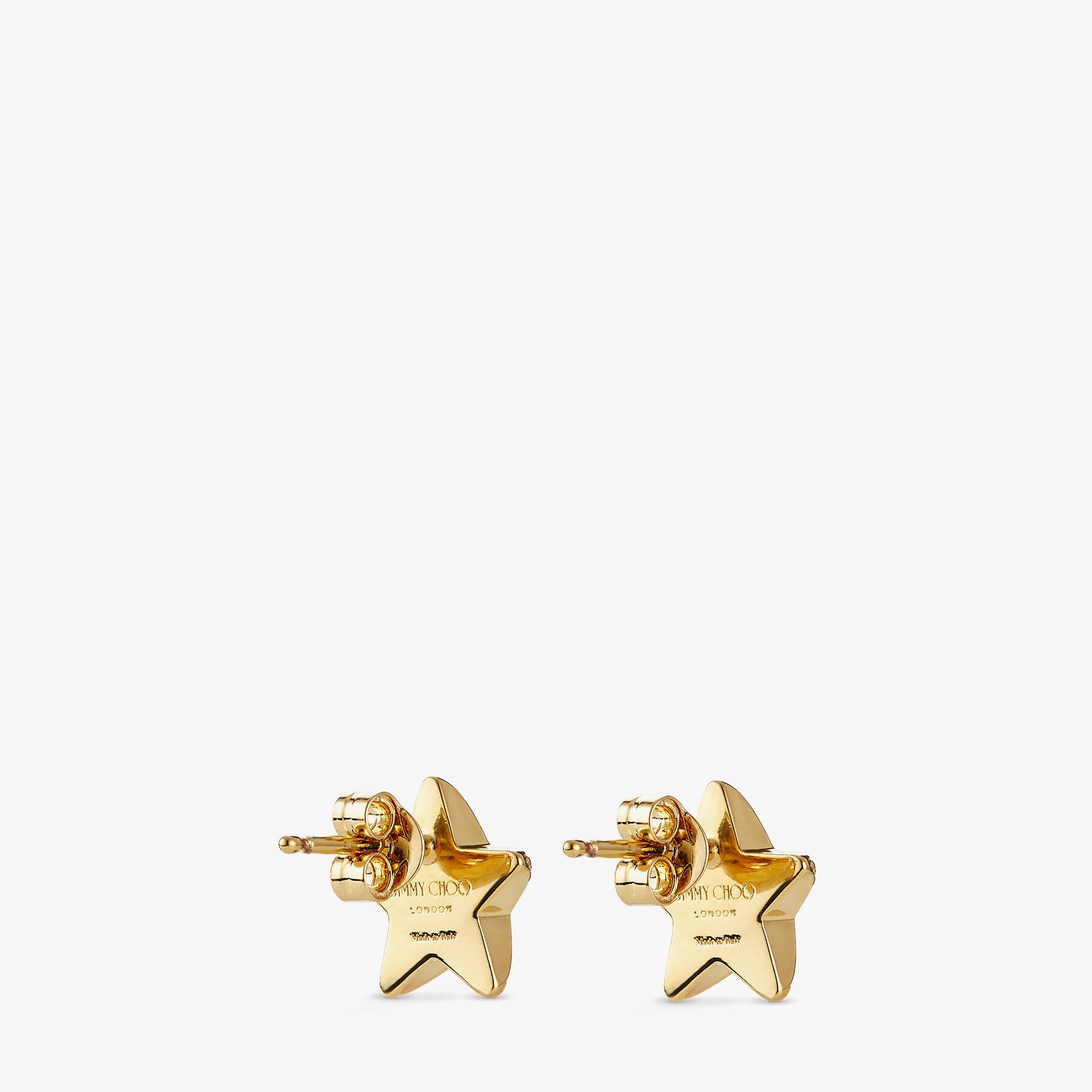JC Star Studs
Gold-Finish Metal JC Star Stud Earrings with Swarovski Crystals - 6