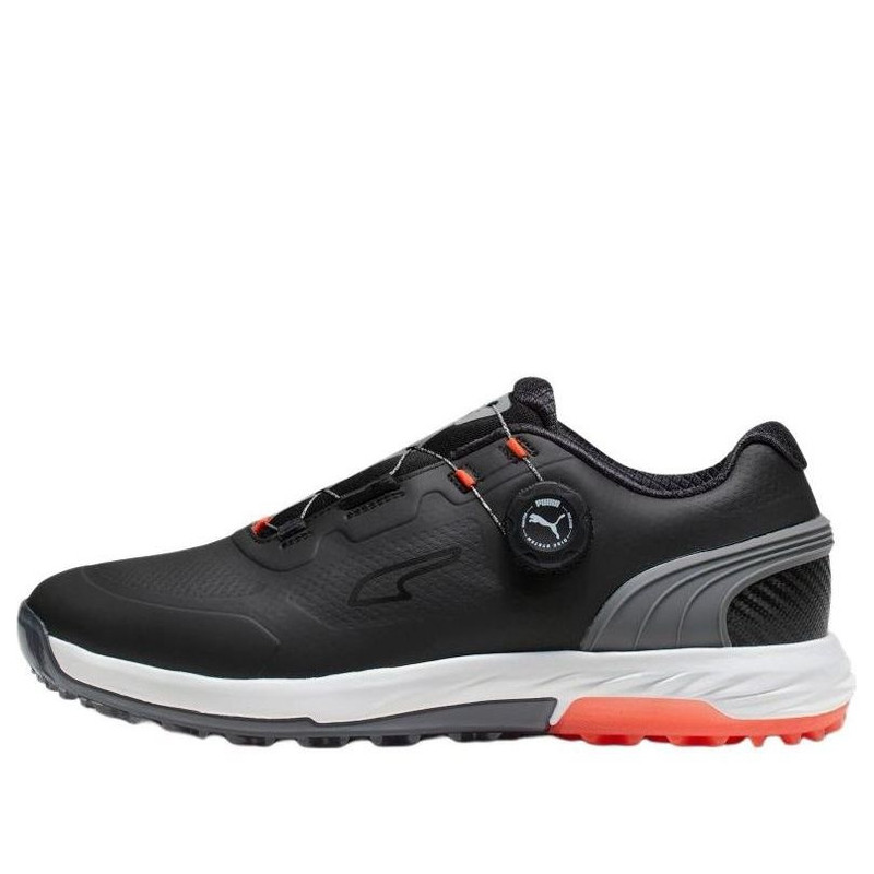 PUMA Alphacat Nitro Disc Black Quiet Shade Red' 378920-05 - 1