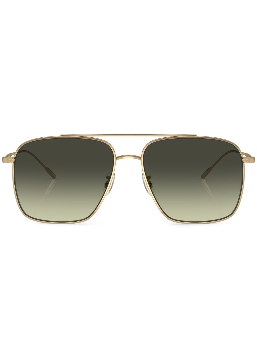 Dresner aviator-frame sunglasses - 1