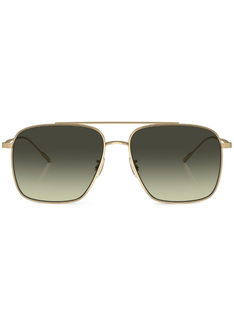 Dresner aviator-frame sunglasses 1
