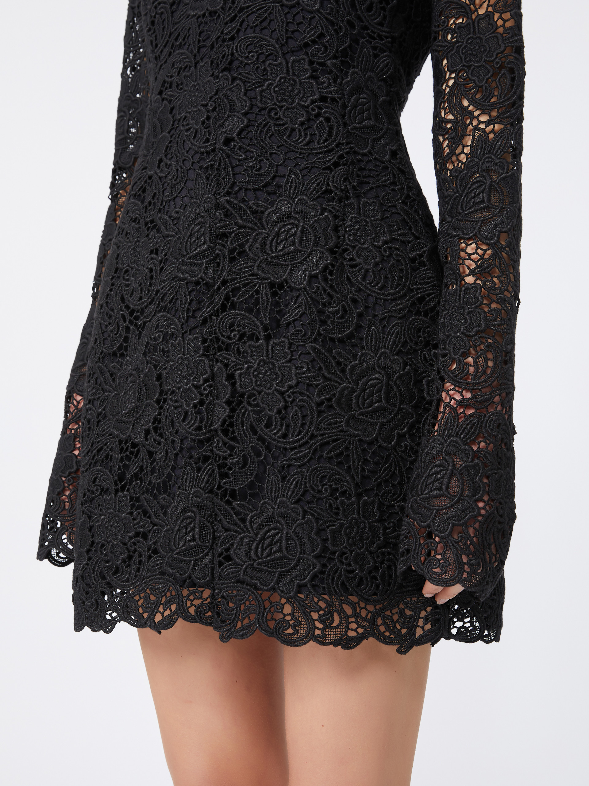 TEFRITE05 Short floral macramé dress - KLEPSYDRA CAPSULE - 5