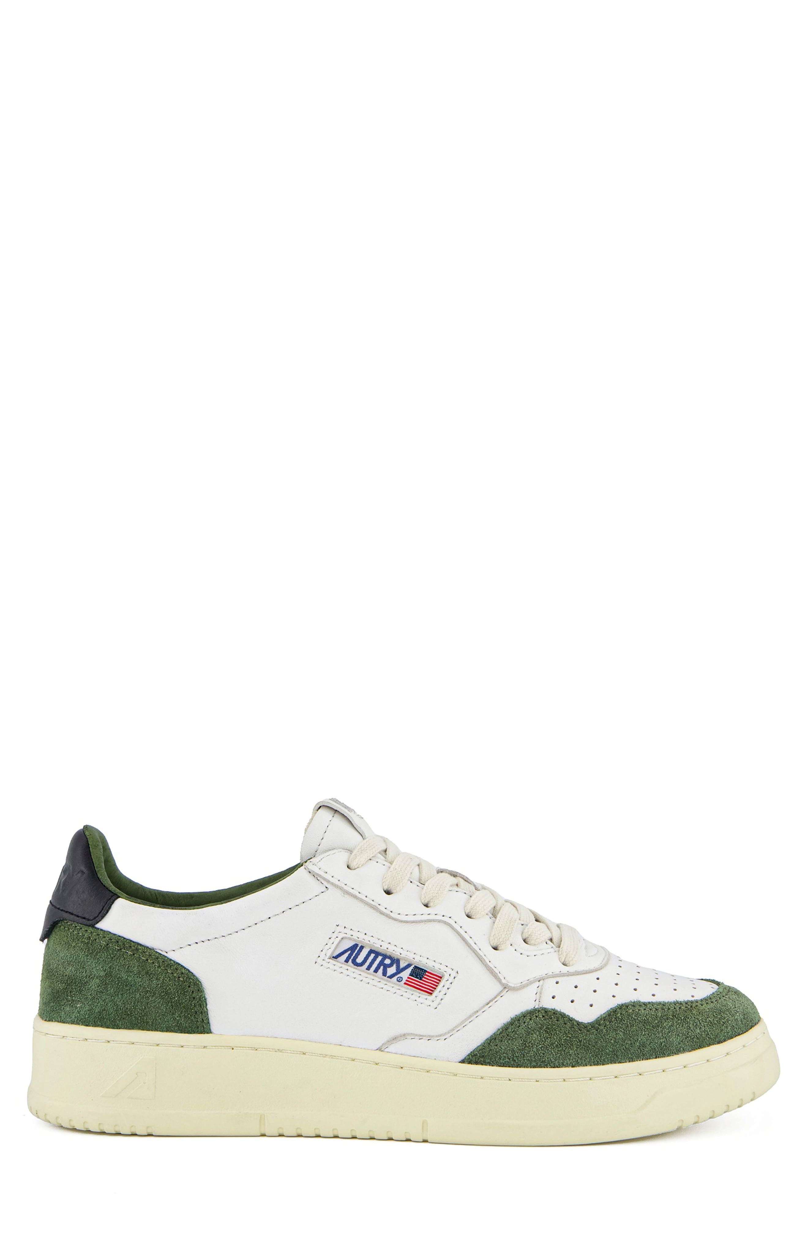 AUTRY Medalist Low Sneaker in Mil/Black at Nordstrom - 3