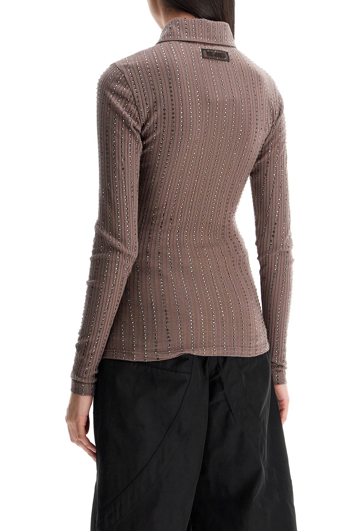 faded mud long sleeve t-shirt 250WCT00351JJJ051TR ジアティコ Faded mud t-shirt for Women | THE ATTICO®