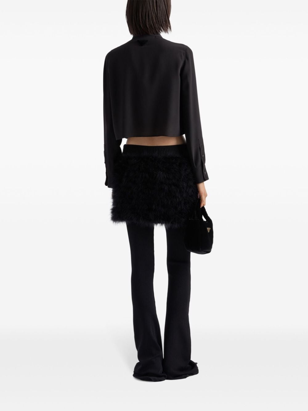 bow-detail shirt - 3