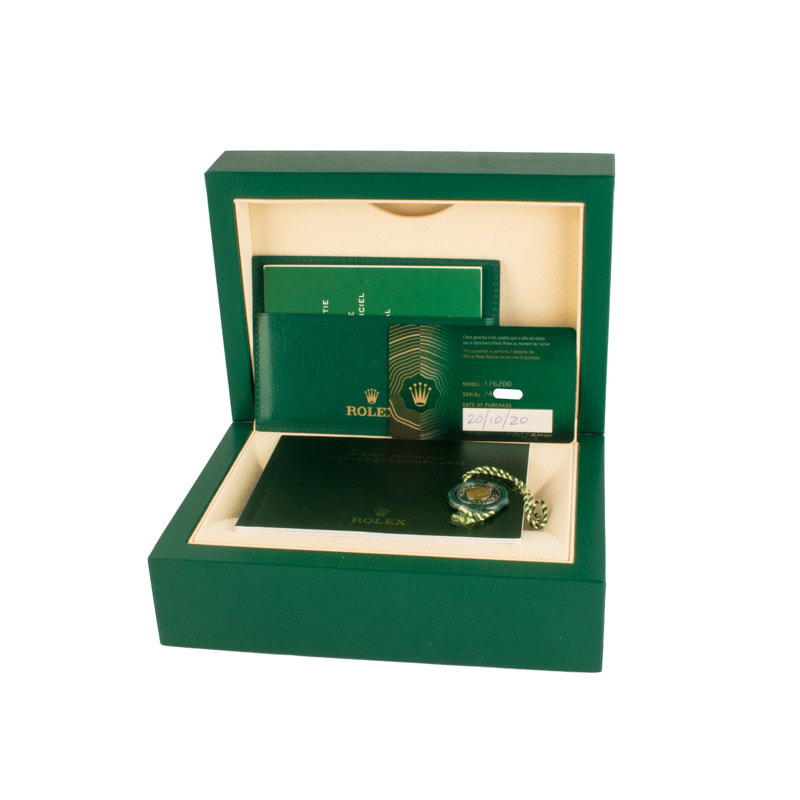Ladies Rolex Oyster Perpetual 26 Ref 176200 Black Dial - 4