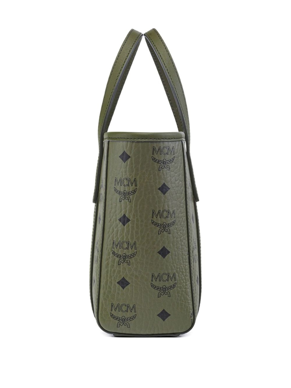 mini Toni visetos-monogram top-zip tote bag - 3