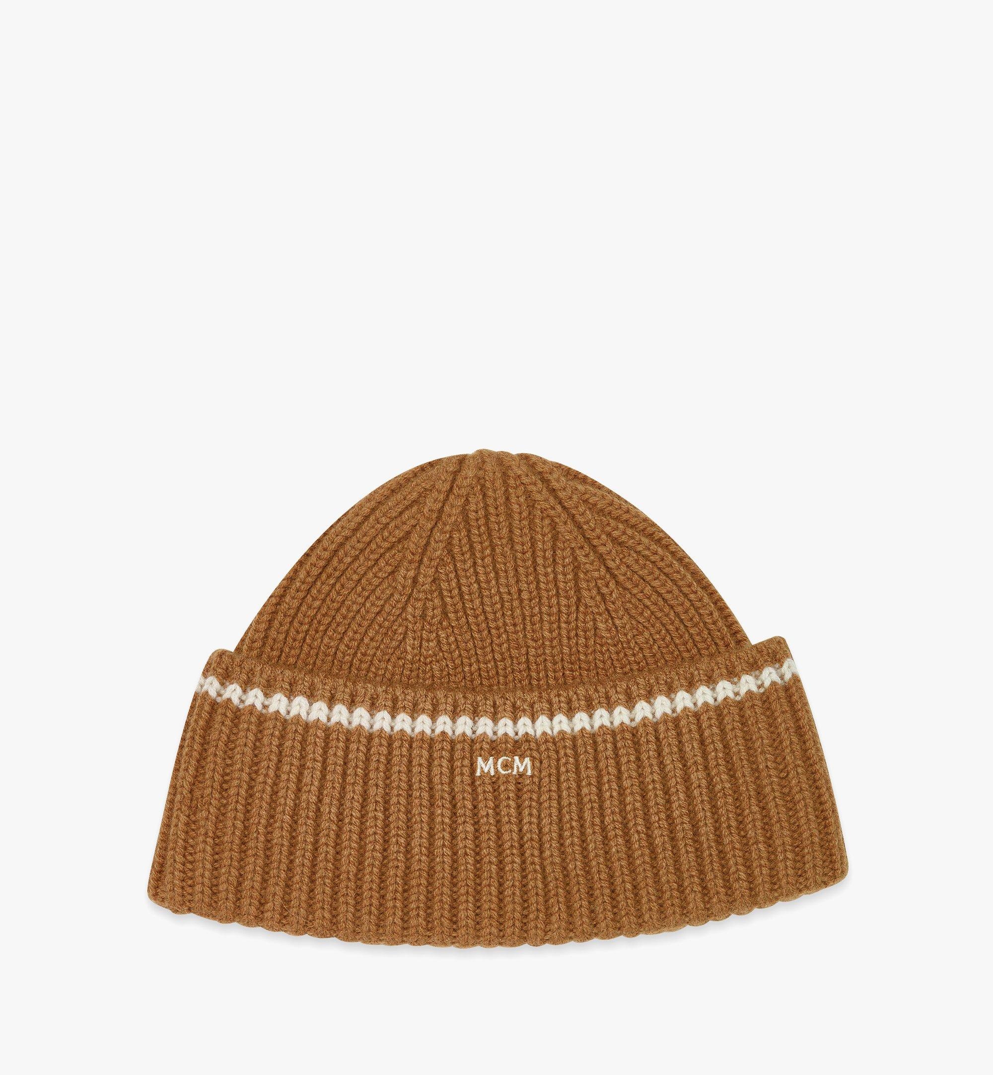 Logo Beanie in Wool and Recycled Cashmere - 2