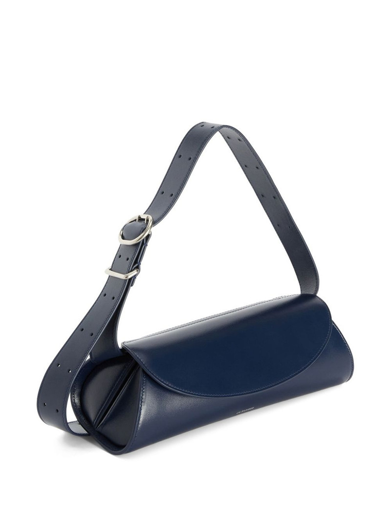 Jil Sander small Cannolo leather shoulder bag outlook