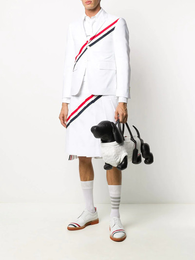 Thom Browne Hector knitted-jumper tote bag outlook