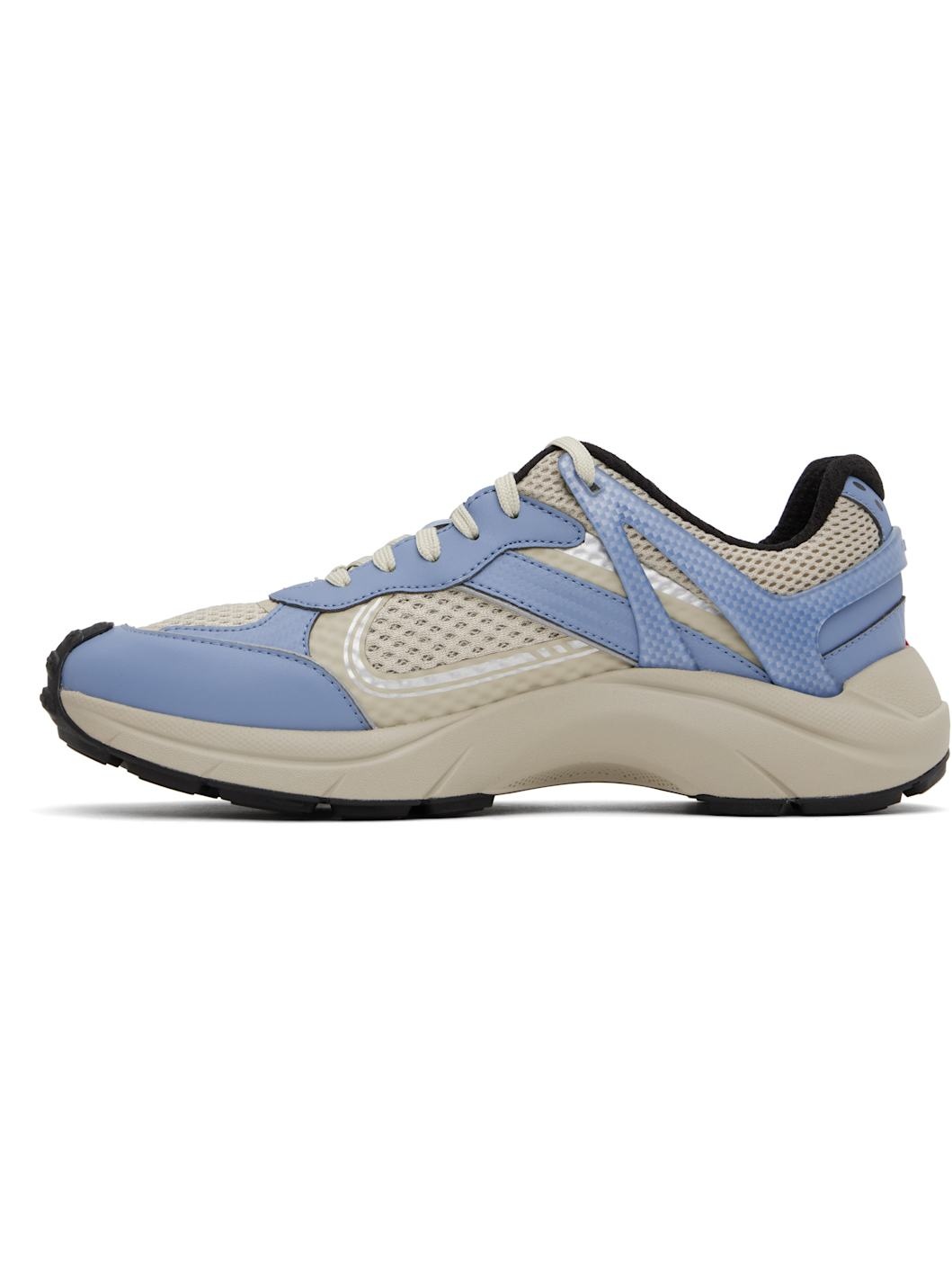 Off-White & Blue RB Edition Hybrid Sneakers - 3
