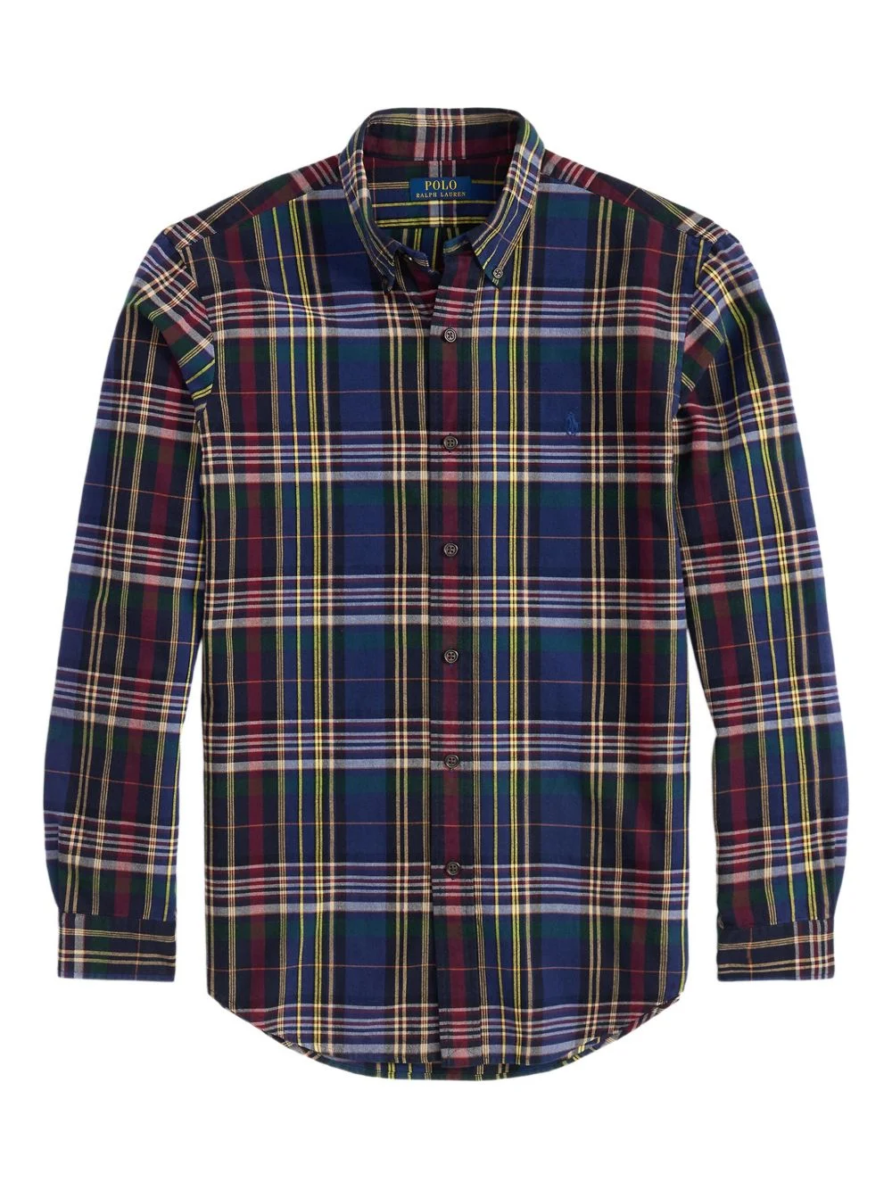 brushed plaid shirt - 1