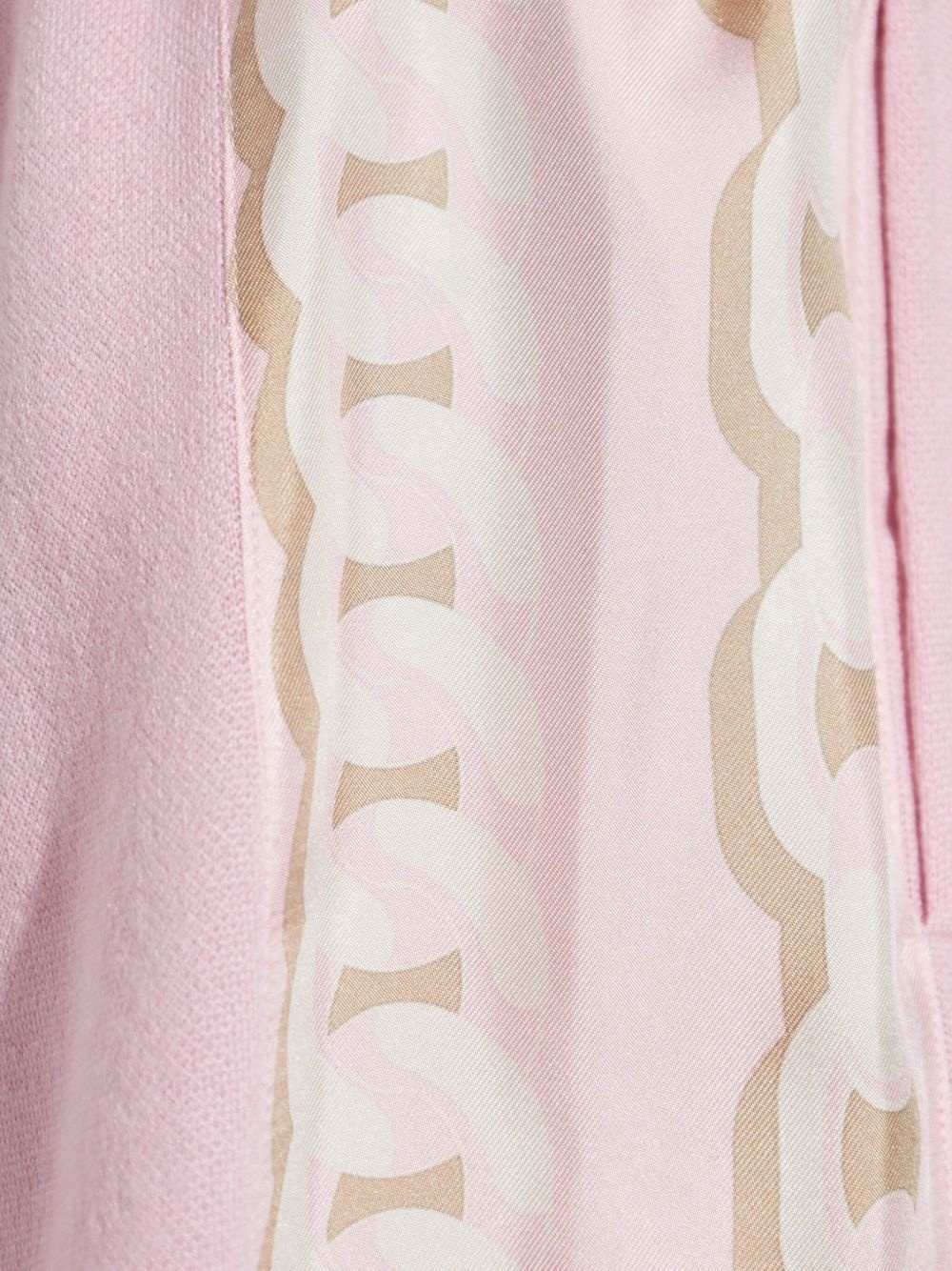 chain-link detail shorts - 5