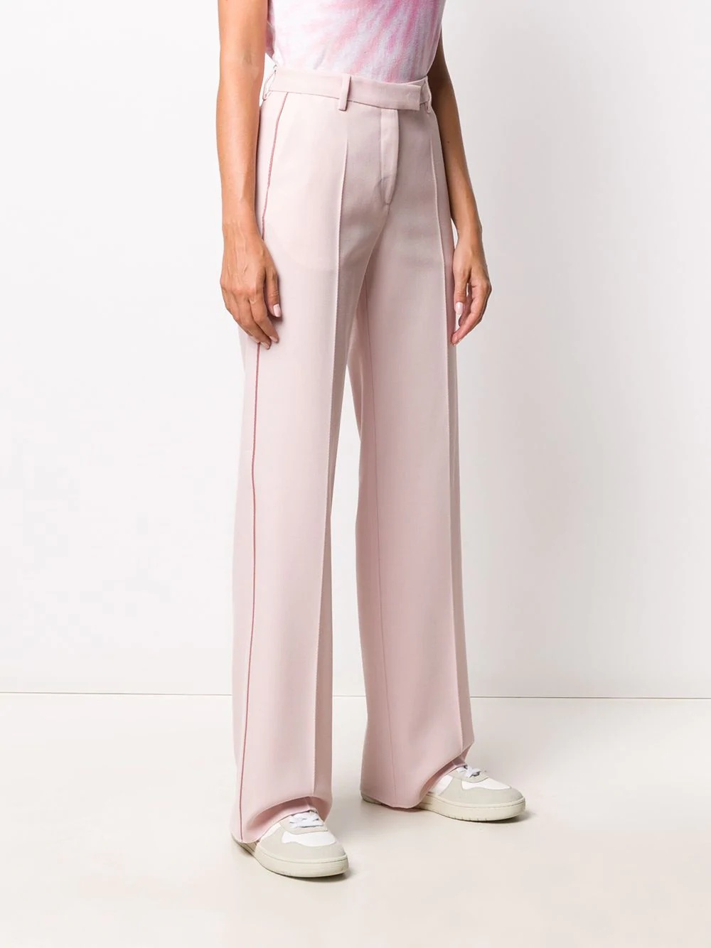 tailored wide-leg trousers - 3