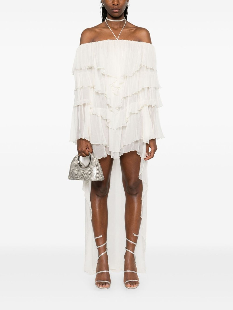 Blumarine ruffled blouse outlook
