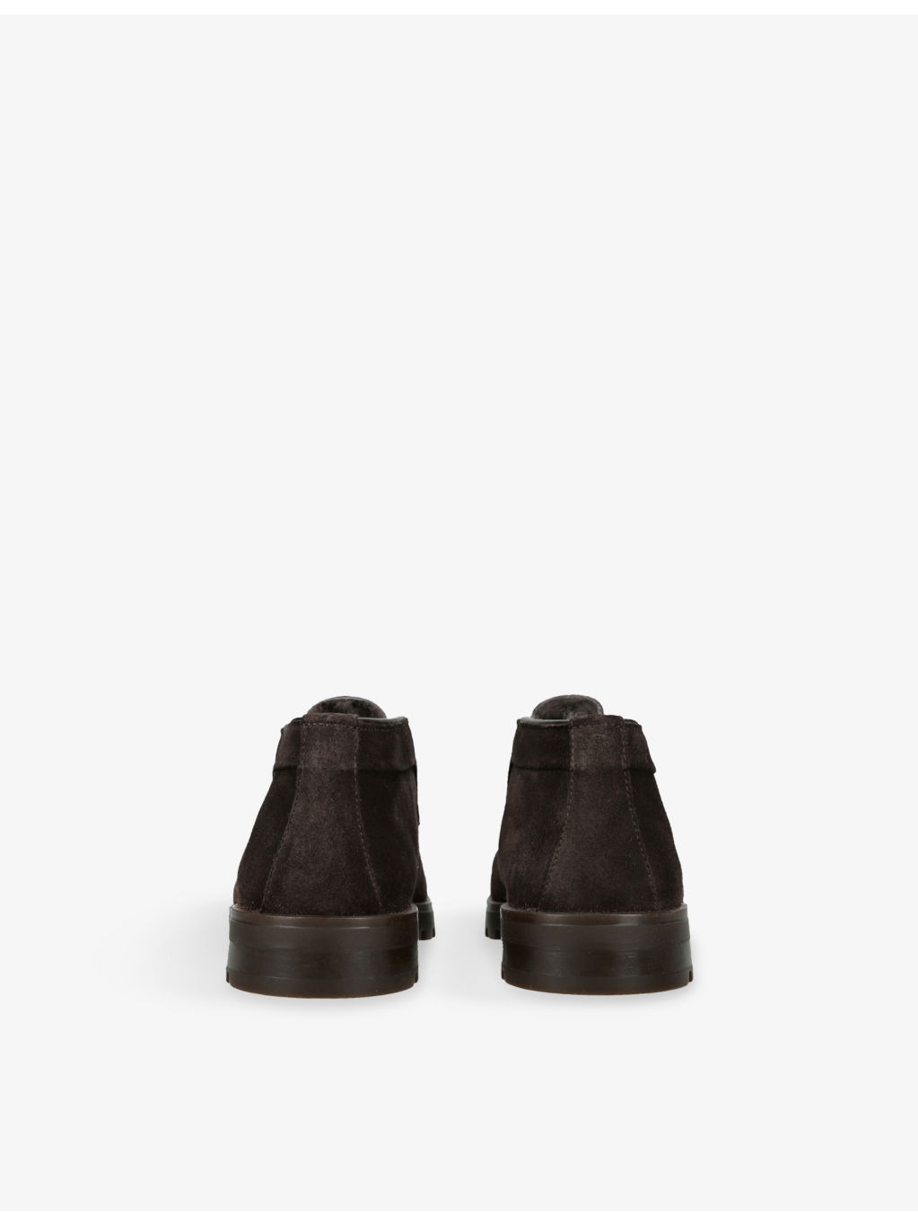 Shearling-Lined Suede Desert Boots - 4