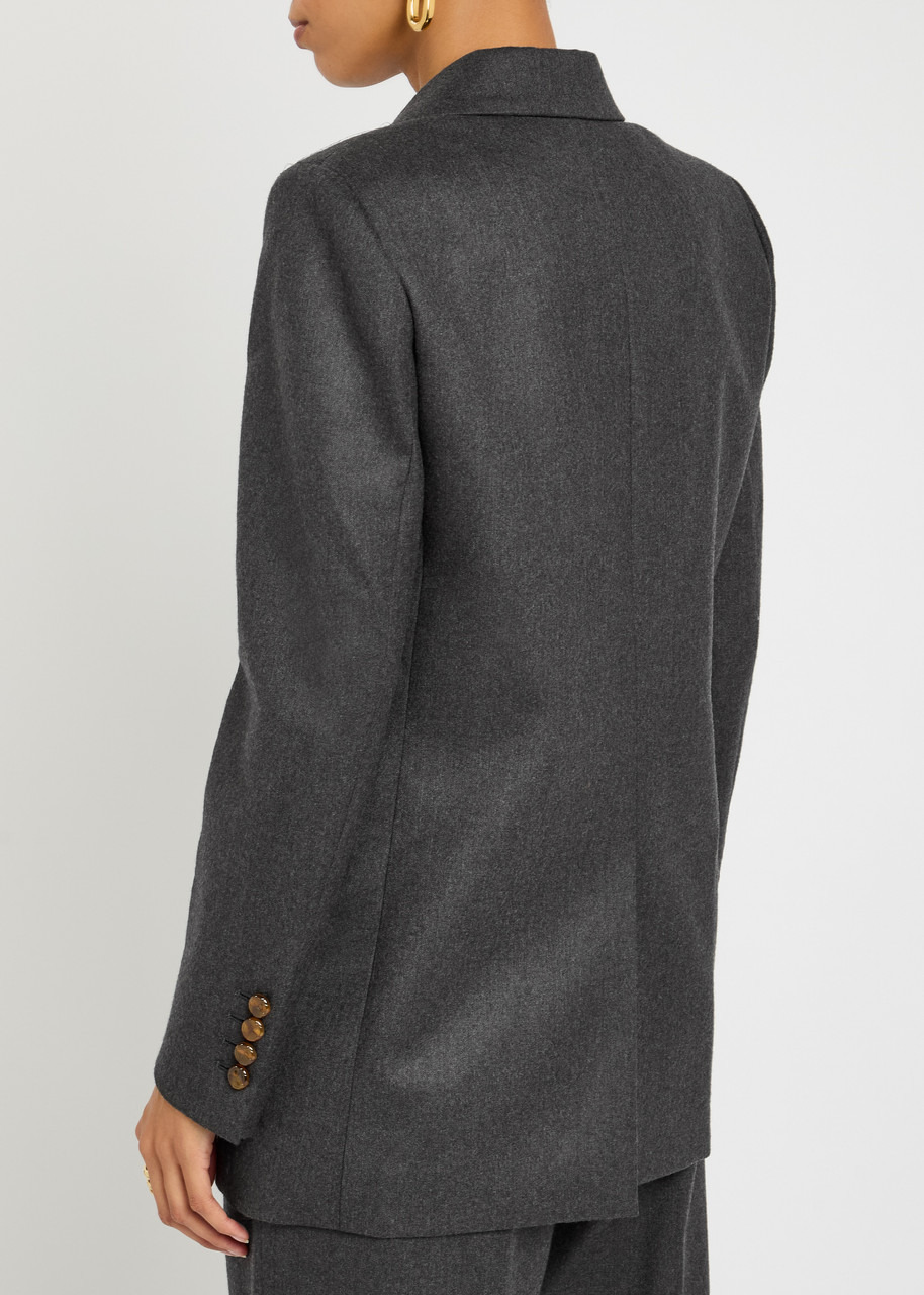 Blaze Milano Everyday Double-breasted Wool Blazer - 3